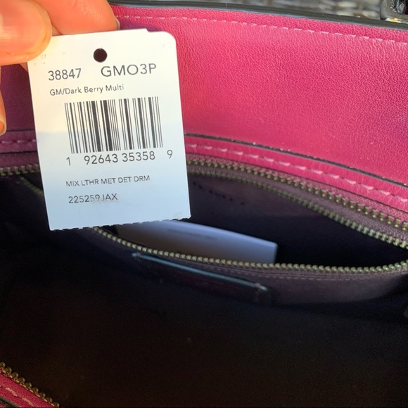 Coach Dreamer in Mixed Berry/Gunmetal EUC - Picture 9 of 14